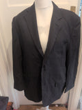 Marks And Spencer 42s Navy Super 100s Wool Italian Suit Jacket