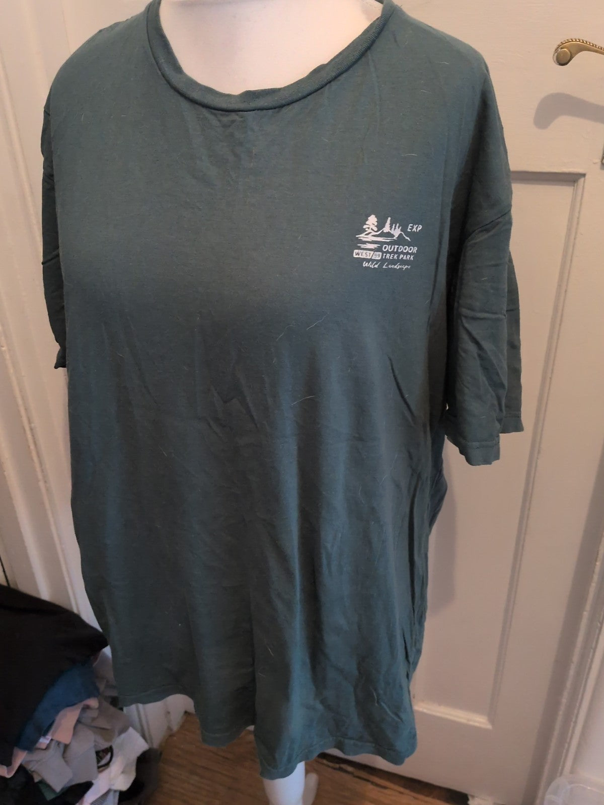 Atlas For Men Green XL Trek Park Short Sleeve T-shirt