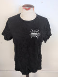 Ladies Uneek Size Medium Black Mighty Short Sleeve T-shirt
