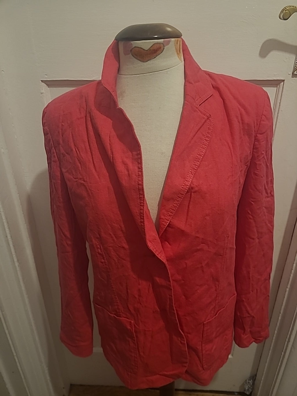 Ladies Classic Size 14 Pick Padded Long Sleeve Blazer
