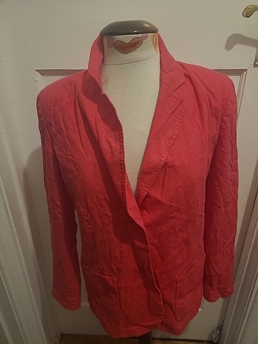 Ladies Classic Size 14 Pick Padded Long Sleeve Blazer