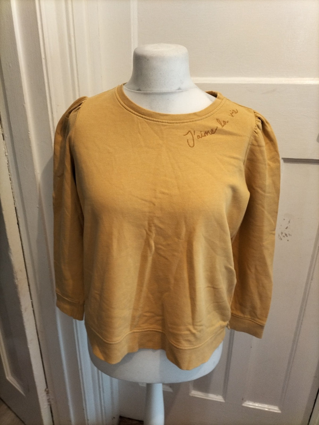 Tu 14 Petite Dark Yellow Pullover Jumper