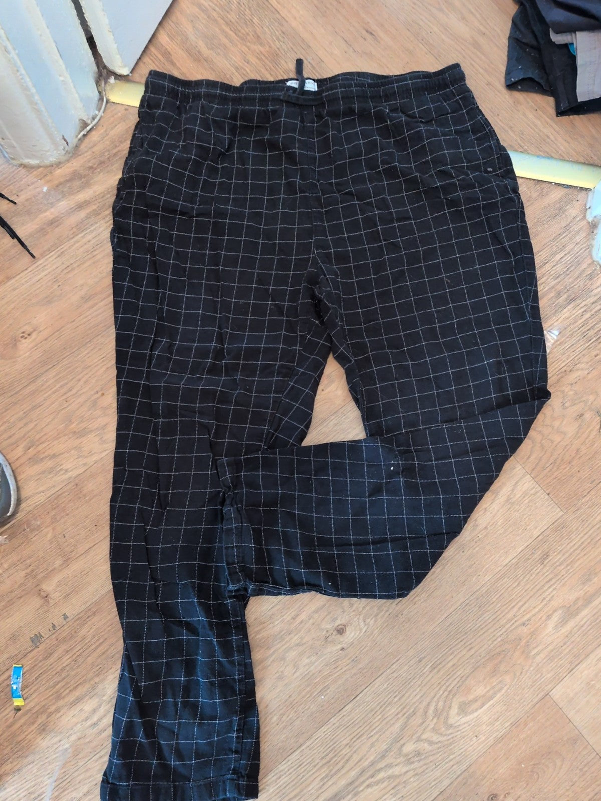 Primark 2XL Black Elasticated Pyjama Bottoms