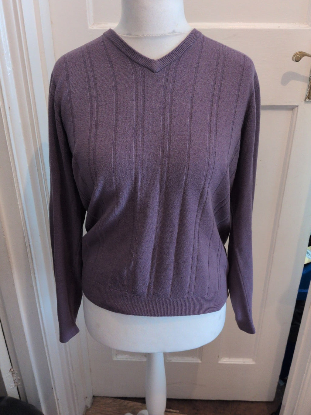 Marks And Spencer Medium 38-40 Chest Purple Jumper
