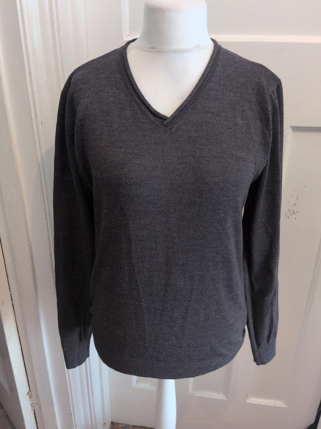 Industrialize Medium Grey Long Sleeve Jumper