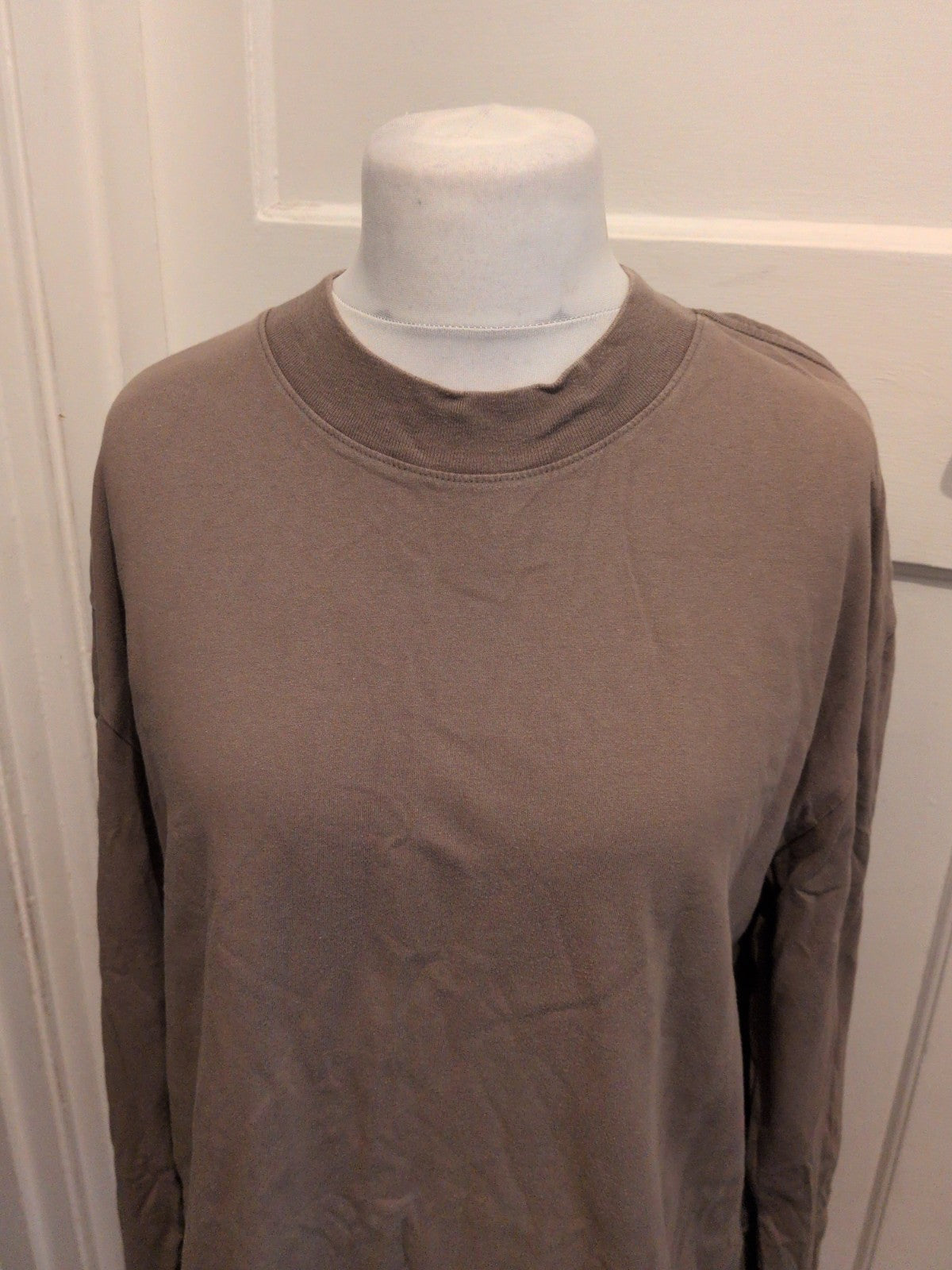 Essentials  Fear Of God XL Greyish Green Long Sleeve Pullover Jumper