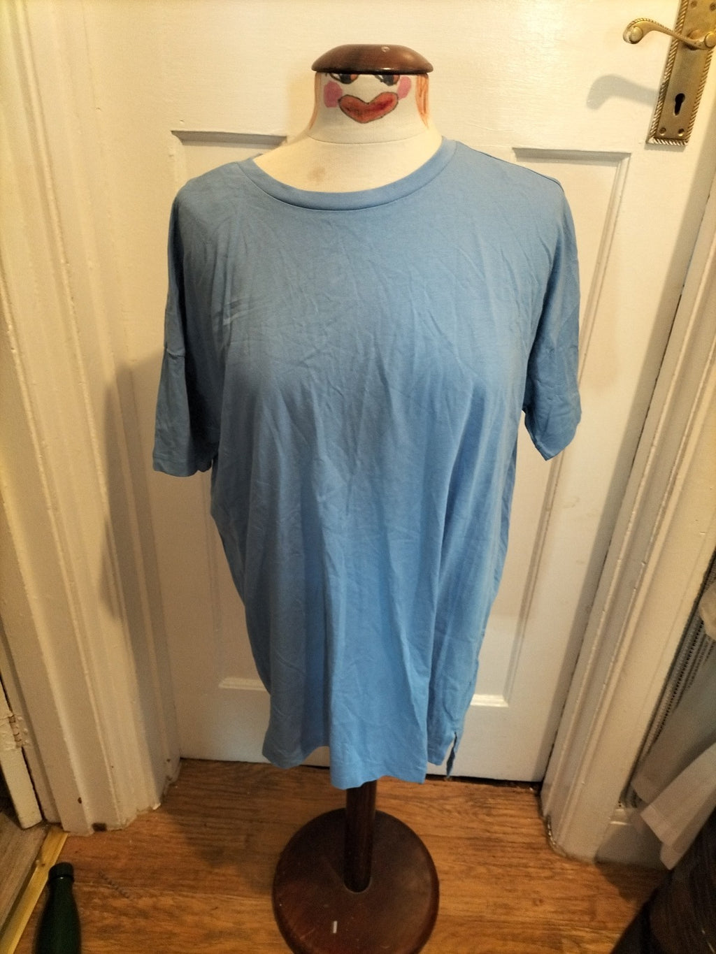 Ladies Next Size 12 Blue Short Tshirt Dress