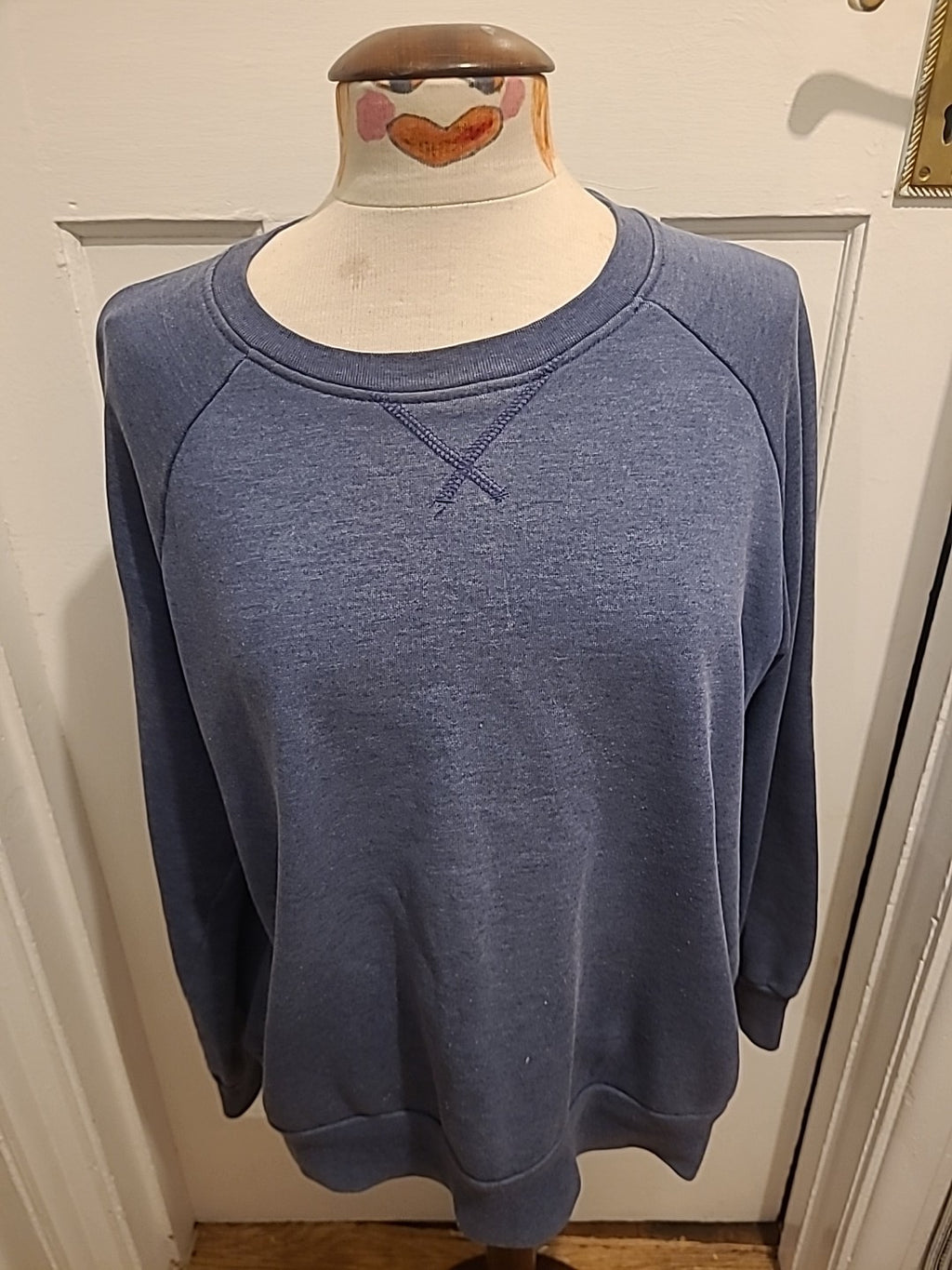 Mens Primark Size XL Blue Long Sleeved Pullover Jumper