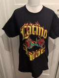 WWE Large Black With Print Short Sleeve T-shirt