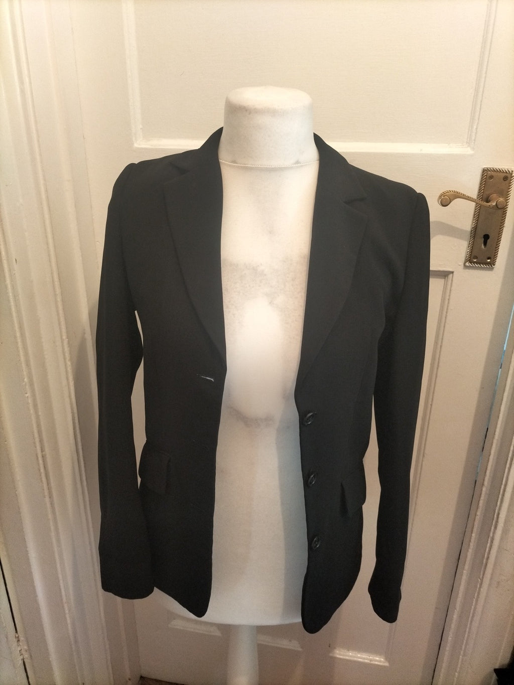Ladies Skopes Size 8r Black Blazer