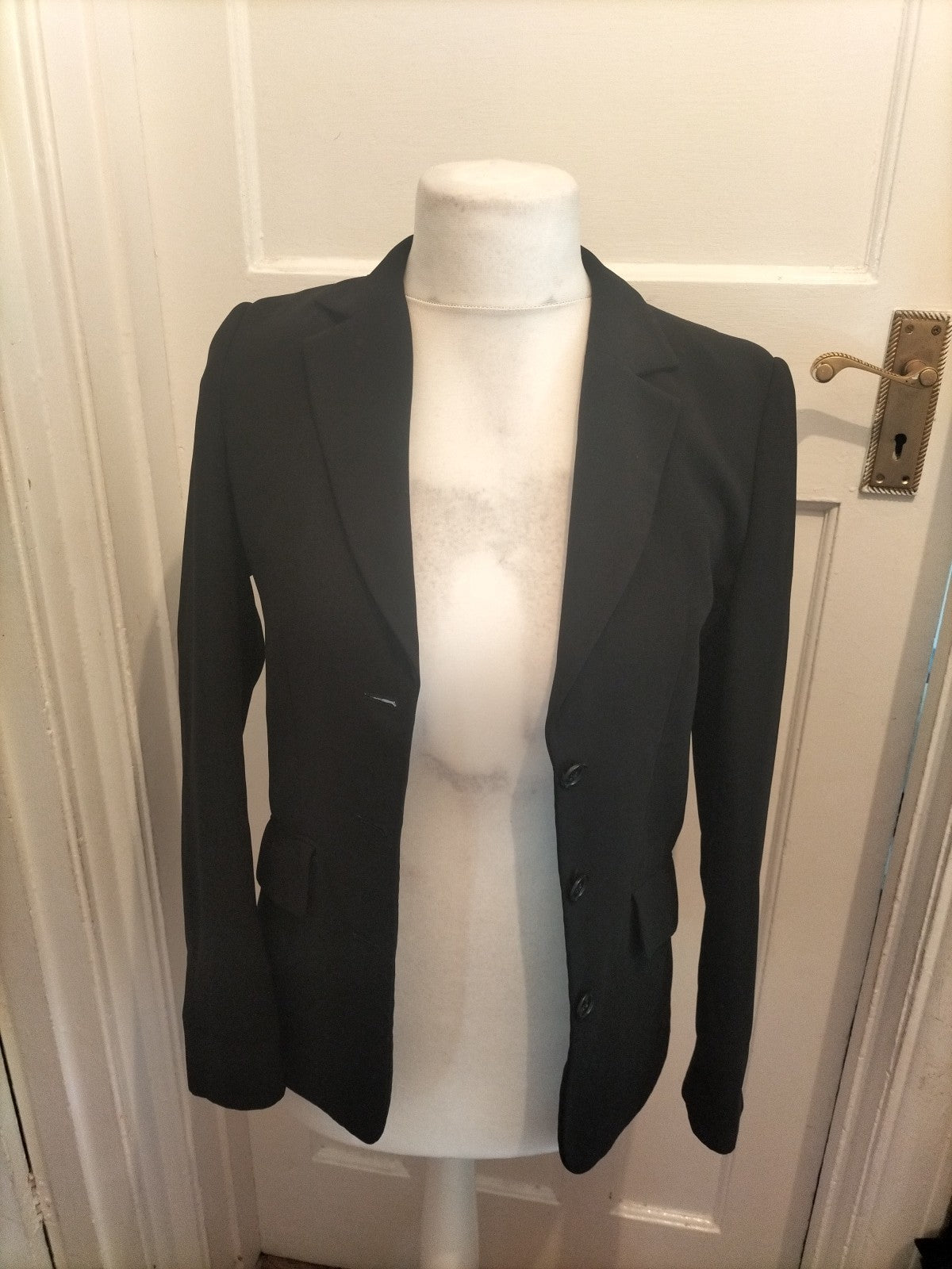 Ladies Skopes Size 8r Black Blazer