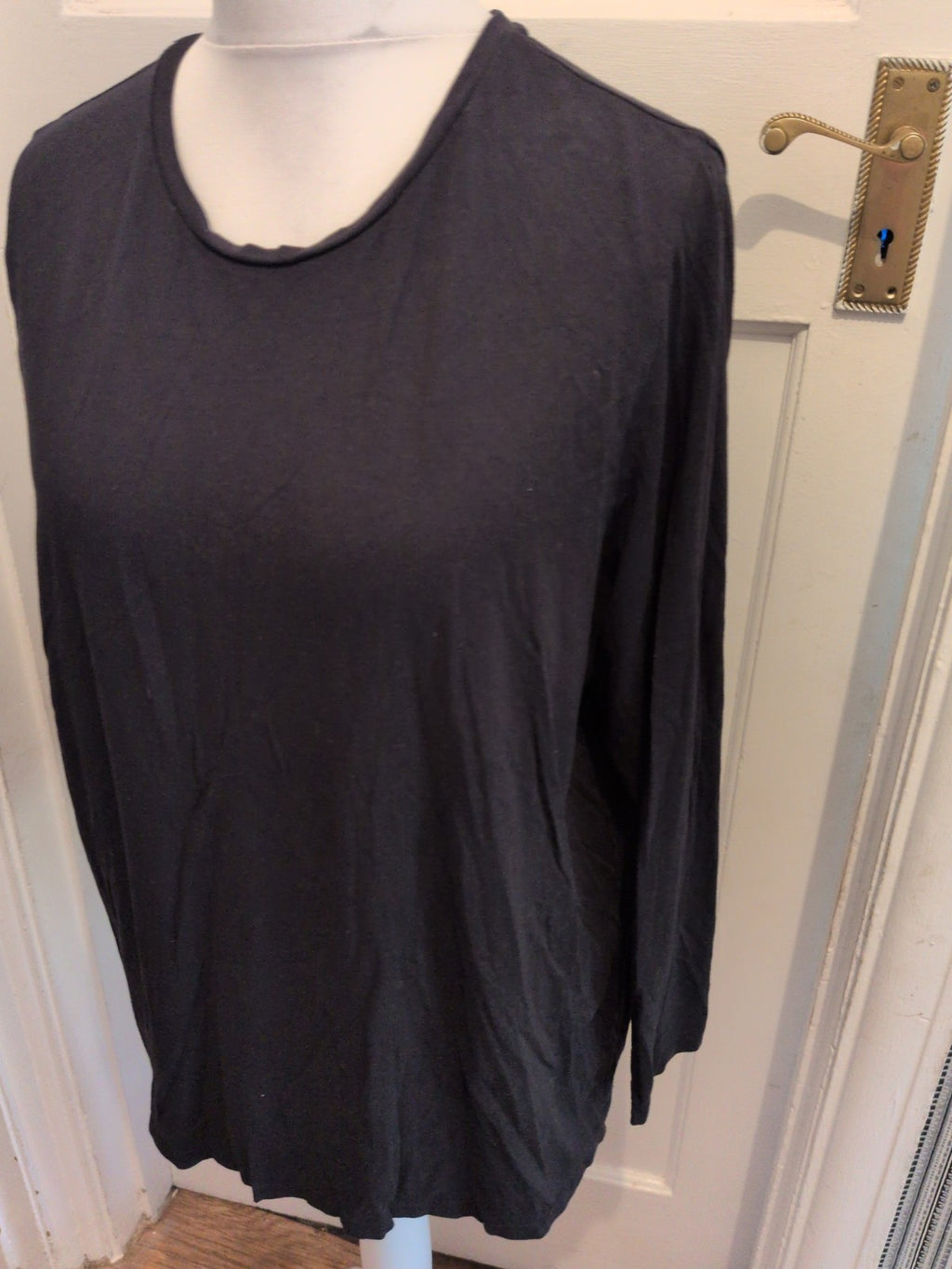 Tu 26 Slim Fit Black Long Sleeve T-shirt