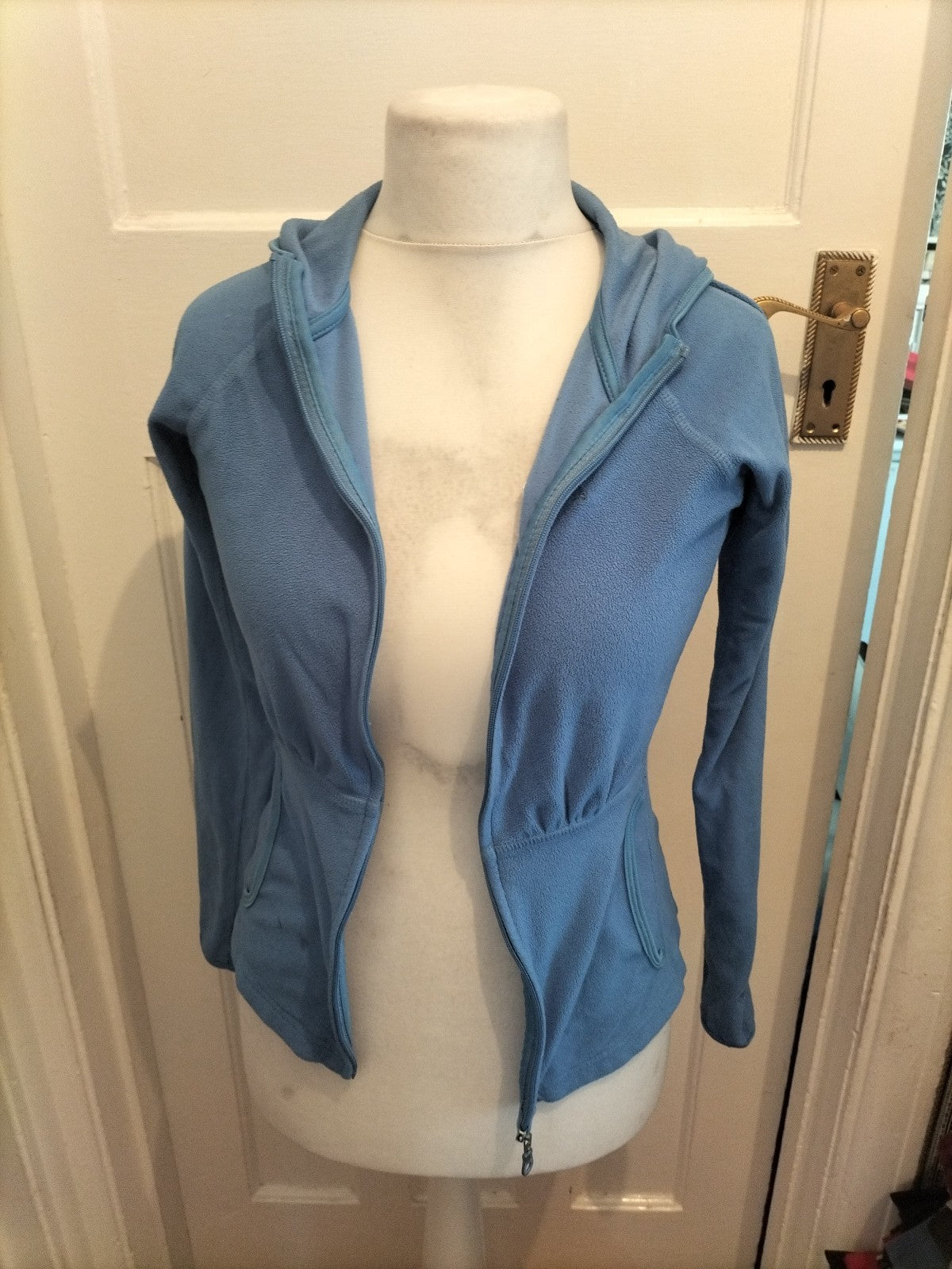 Ladies Trespass Size Small Blue Full Zip Hoodie