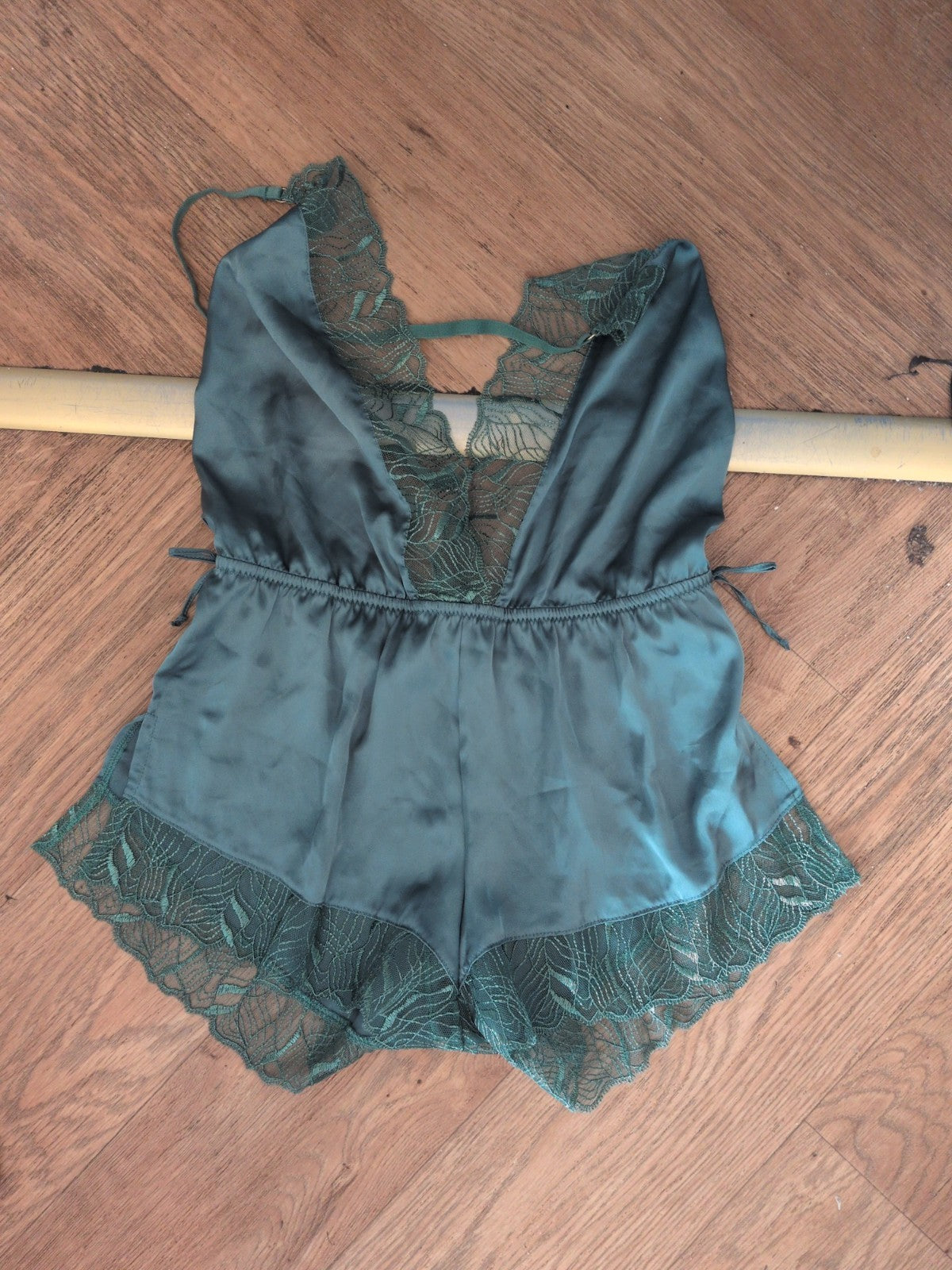 Primark 10-12 Teal Lacey Bodysuit