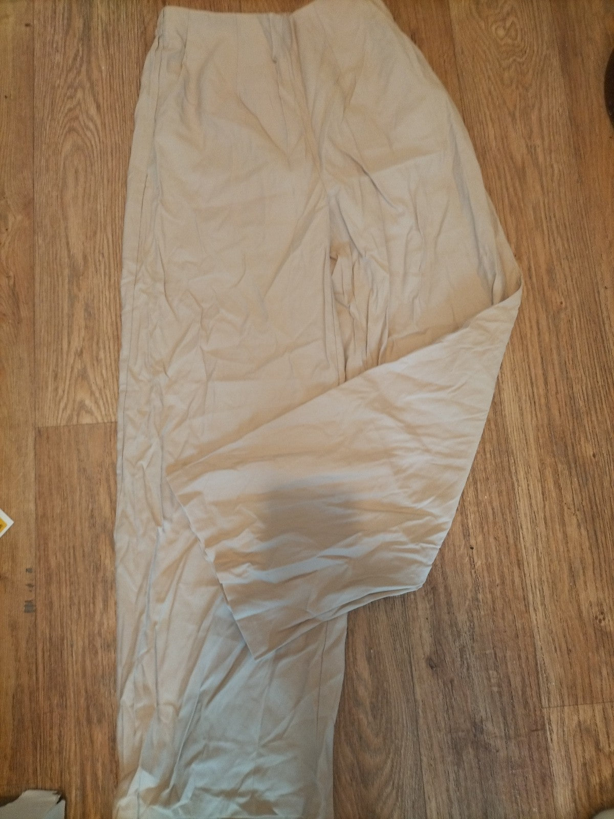Ladies Primark Size 8 Camel Elasticated Trousers