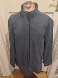 Mens Saxon Size Large Charcoal Lined Jacket