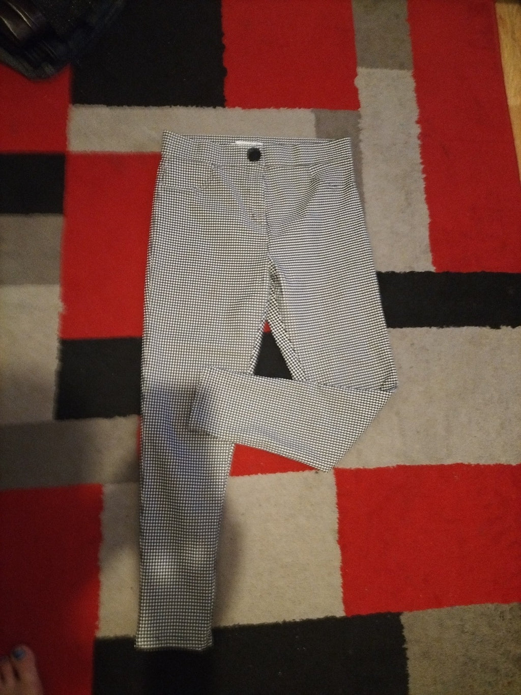 Ladies Lefties Size XL Check Trousers