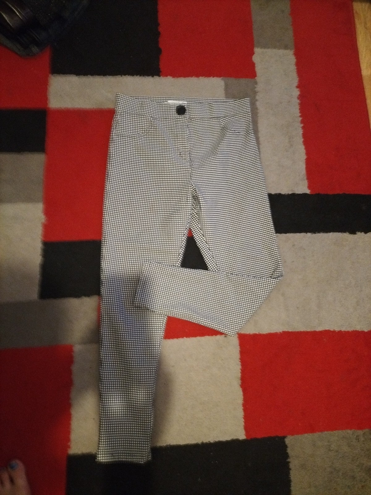 Ladies Lefties Size XL Check Trousers