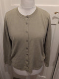 Classic 16 Sage Buttoned Cardigan