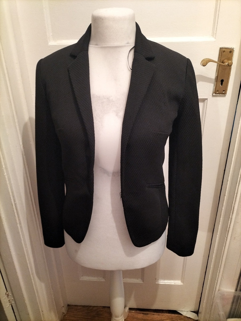 Primark 8 Black Blazer Lined