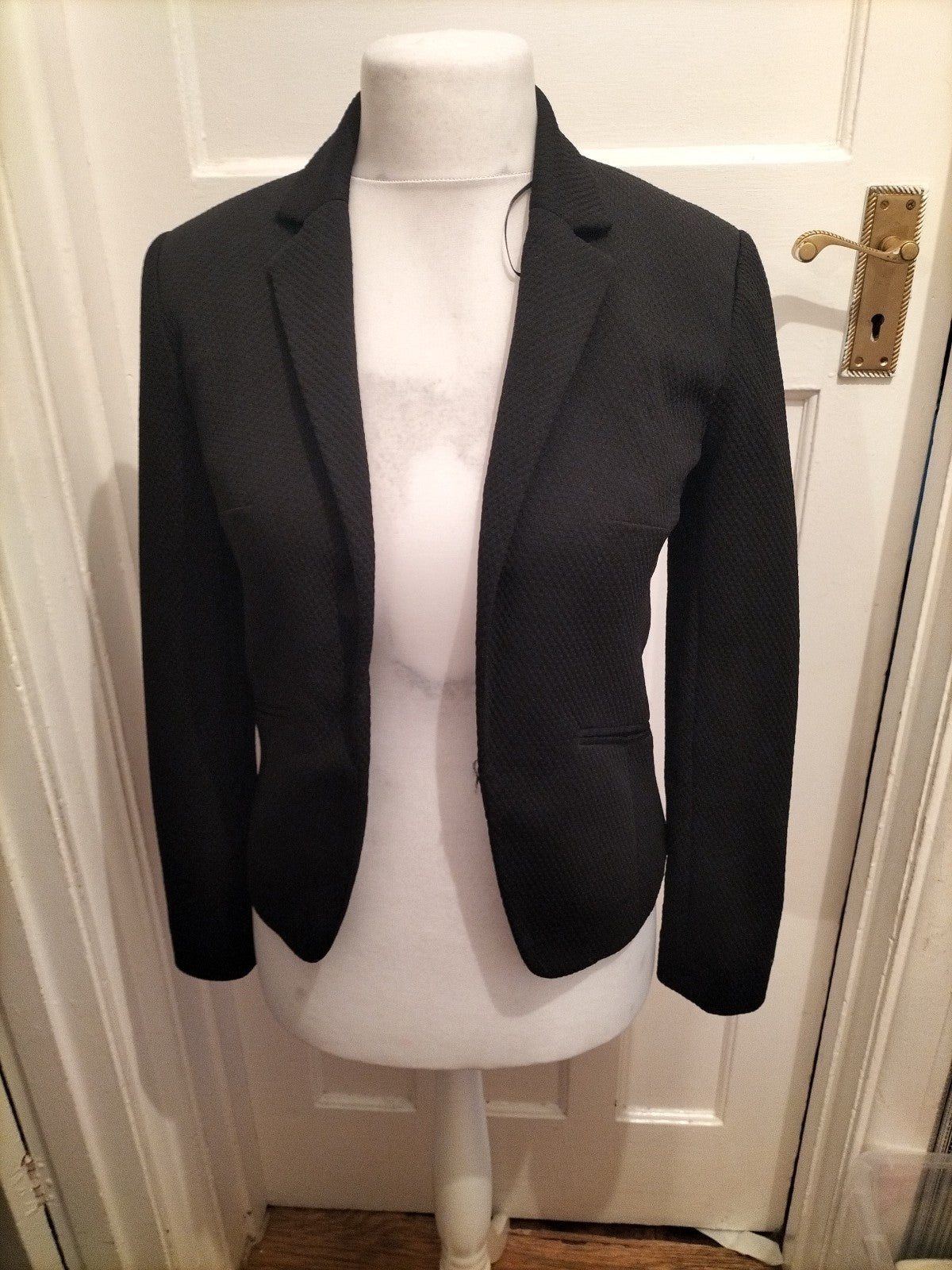 Primark 8 Black Blazer Lined