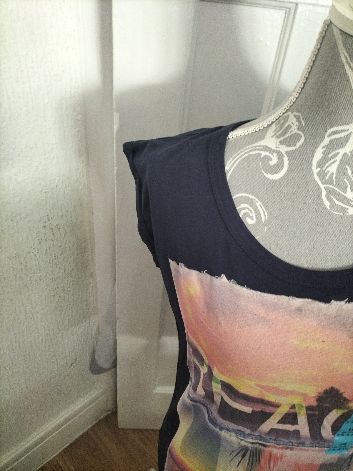 Ladies Primark Size 8 Beach Short Sleeved T Shirt
