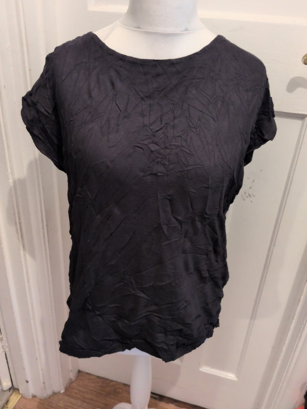 Next 16 Black Cap Sleeve T-shirt