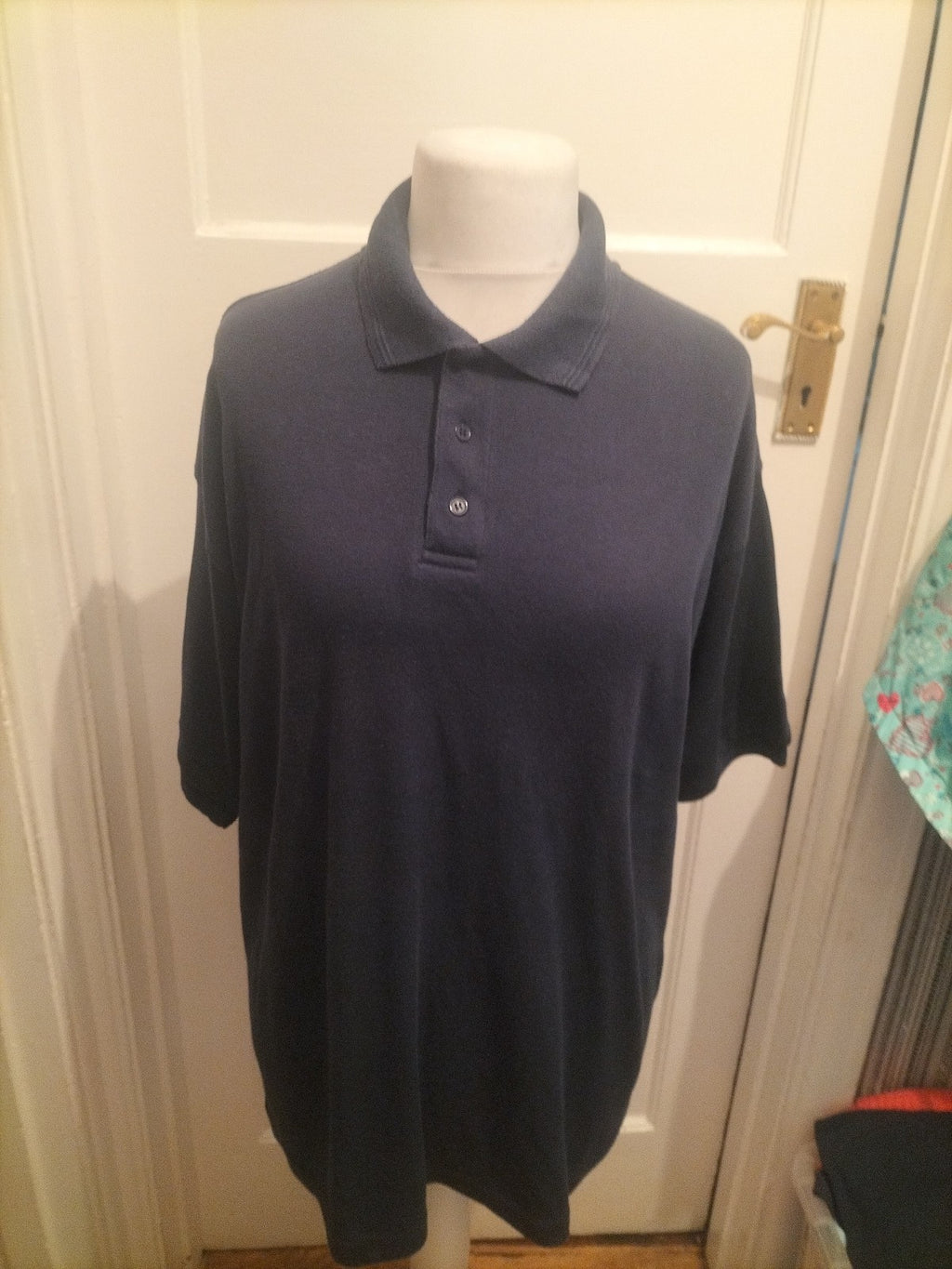 Disciple Clothing XL Navy Short Sleeve Polo