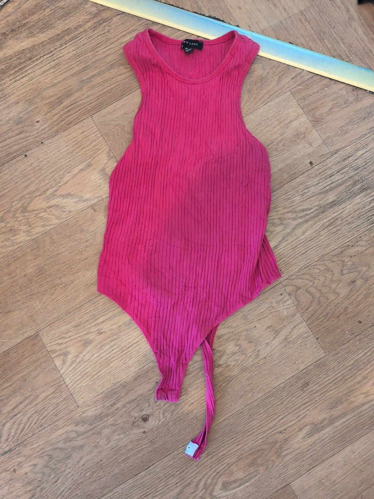 New Look 12 Pink Sleeveless Bodysuit