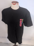River Island Black With Colourful Print Short Sleeve T-shirt