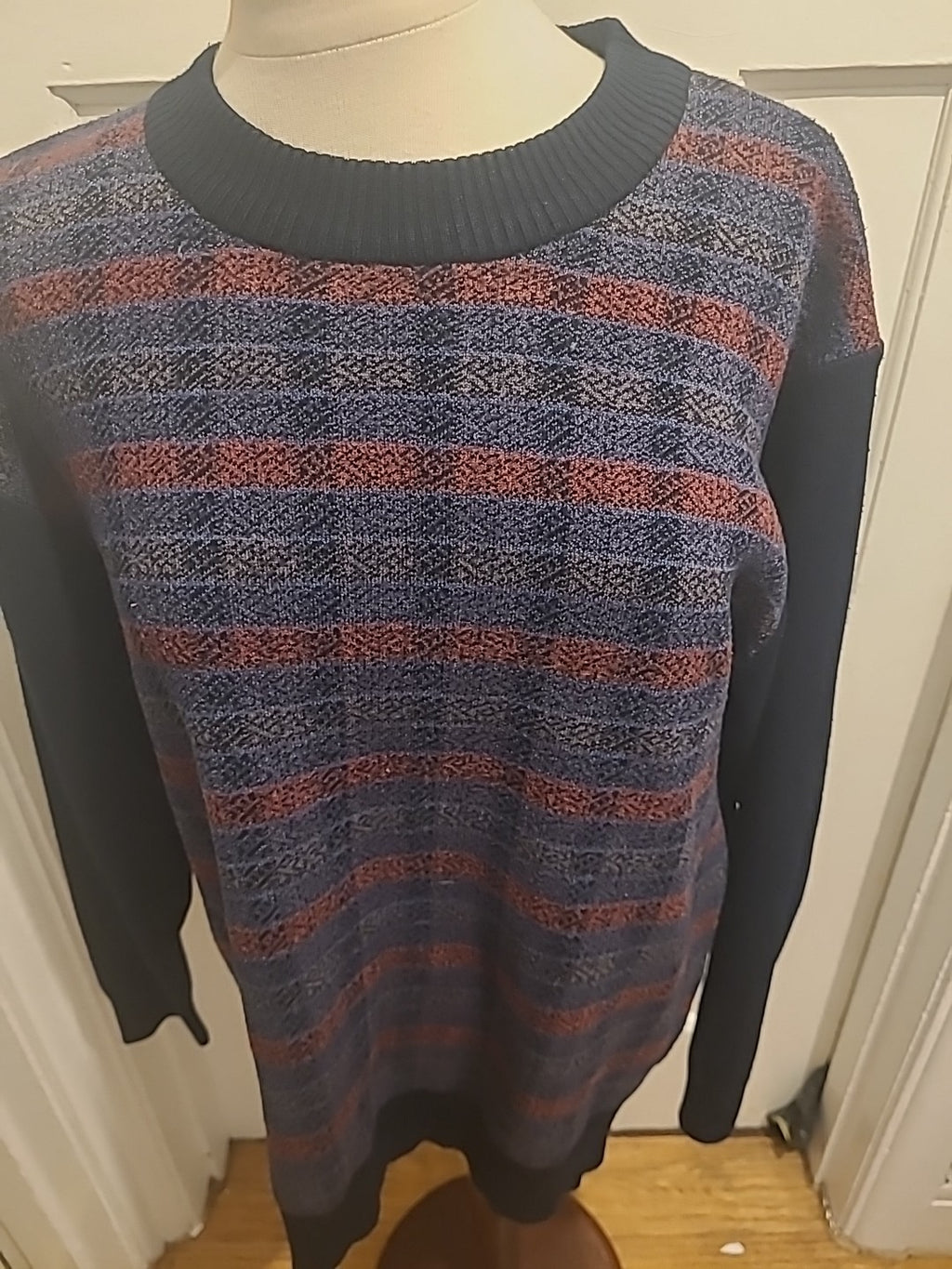 Mens Todd Baxter Size Large Multi Long Sleeved Pullover Jumper