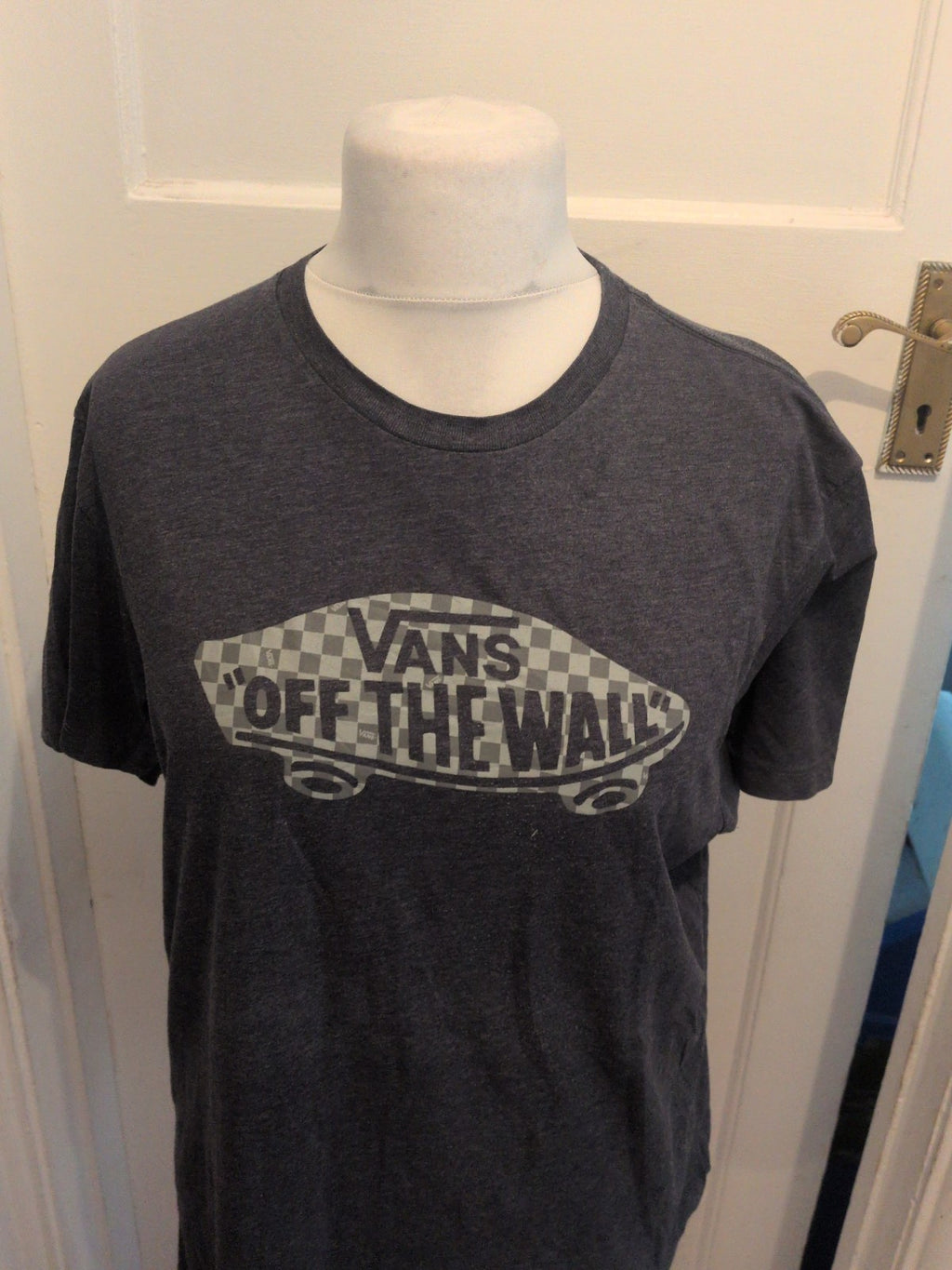 Vans Large Navy Blue Printed Short Sleeve T-shirt