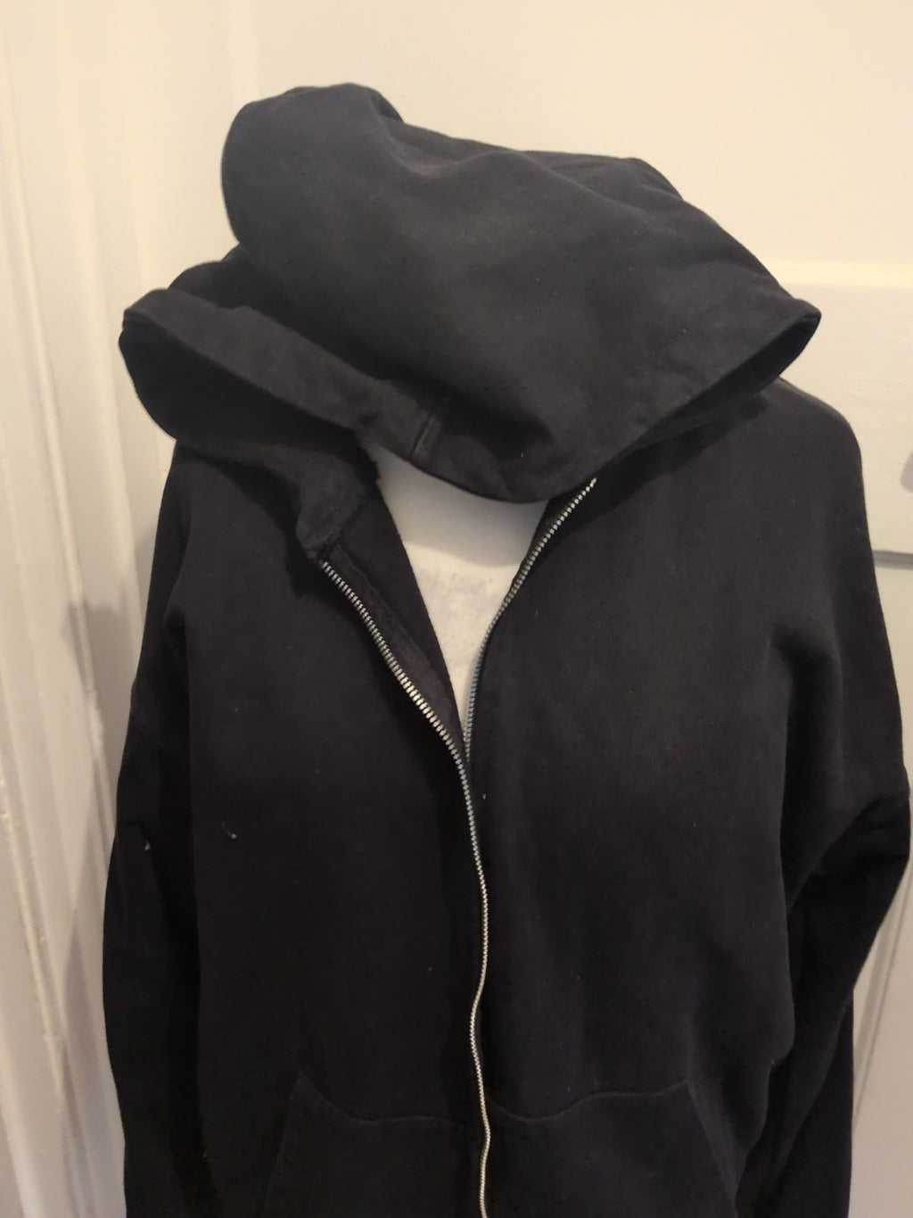 Menace Medium Black Full Zip Hoodie