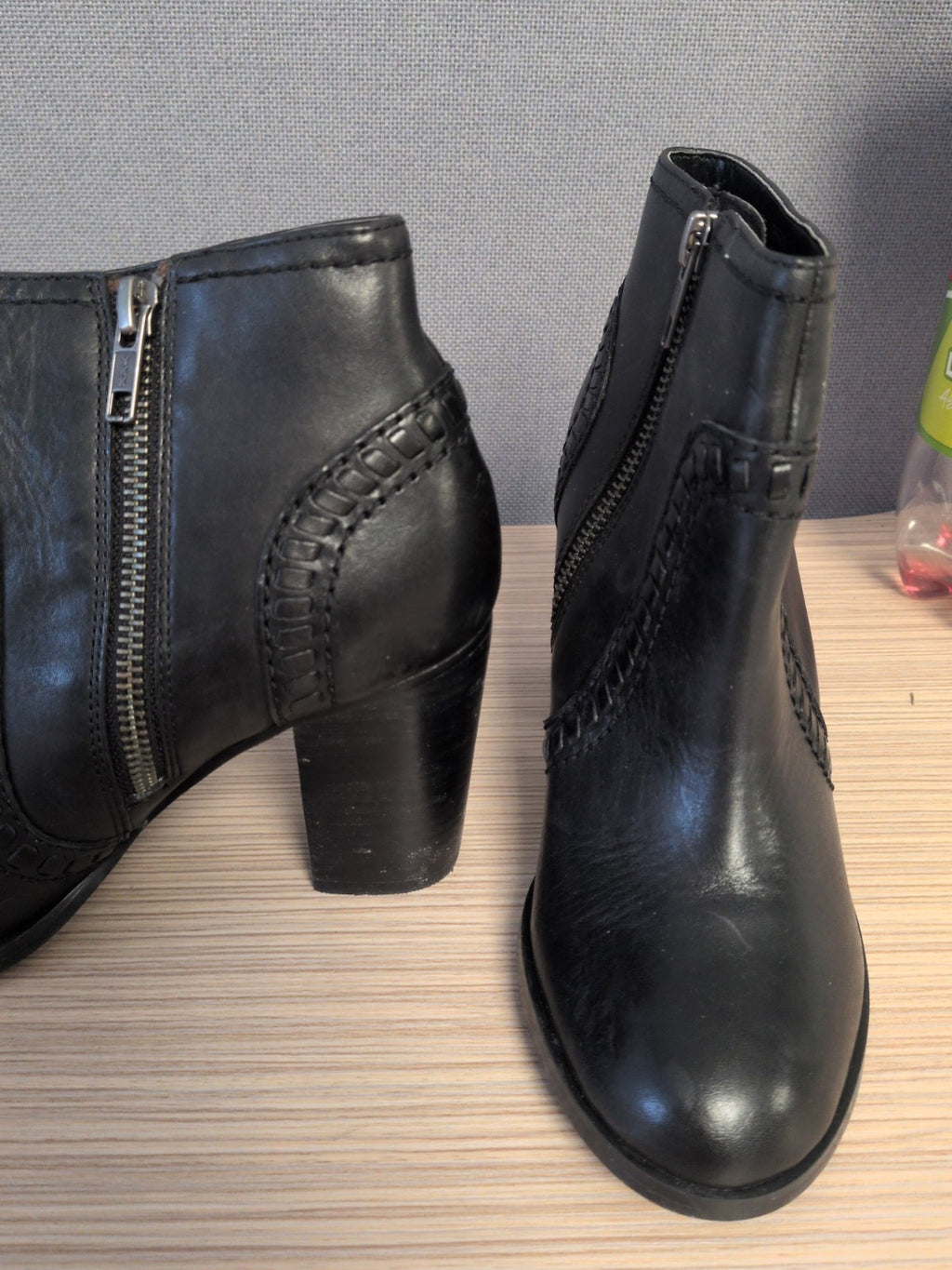 Rocha John Rocha UK 3 Black Ankle Boots