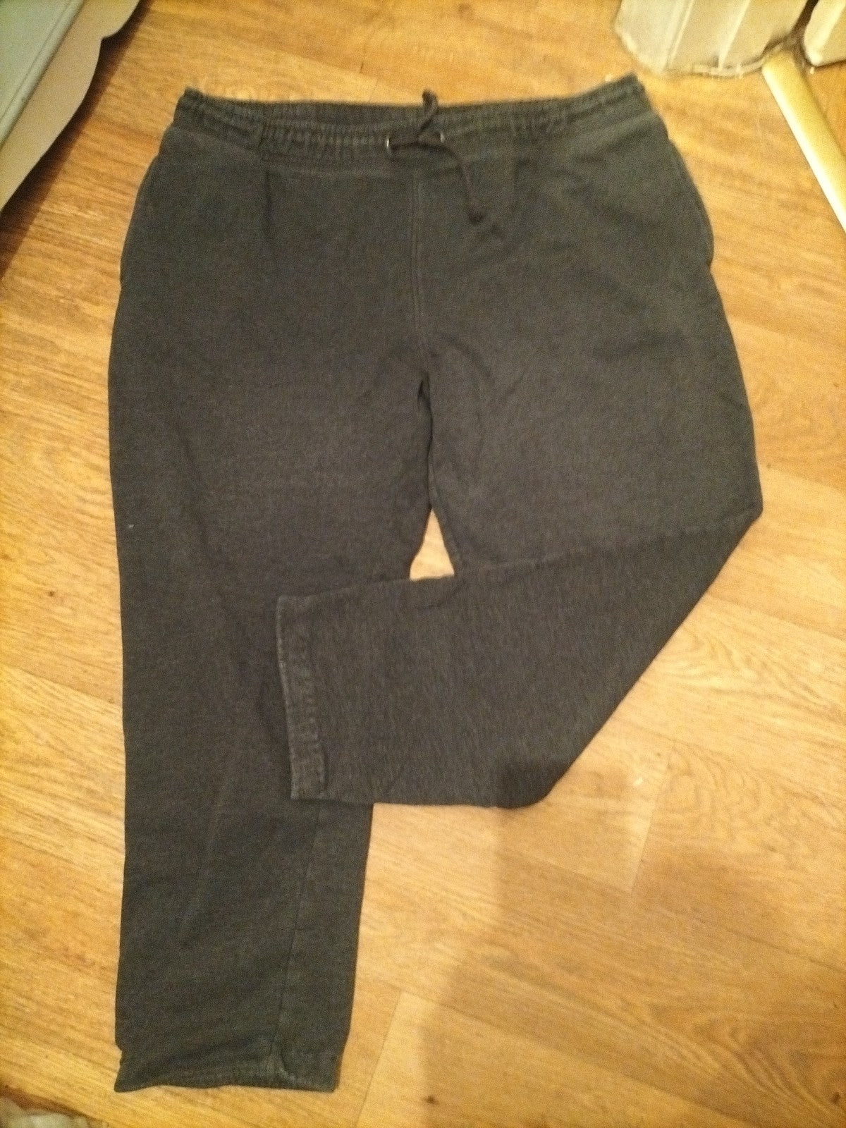 Mens Tu Size XL Grey Elasticated Jogger Trousers