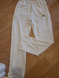Ladies Slazenger Size Small Cream Elasticated Track Trousers
