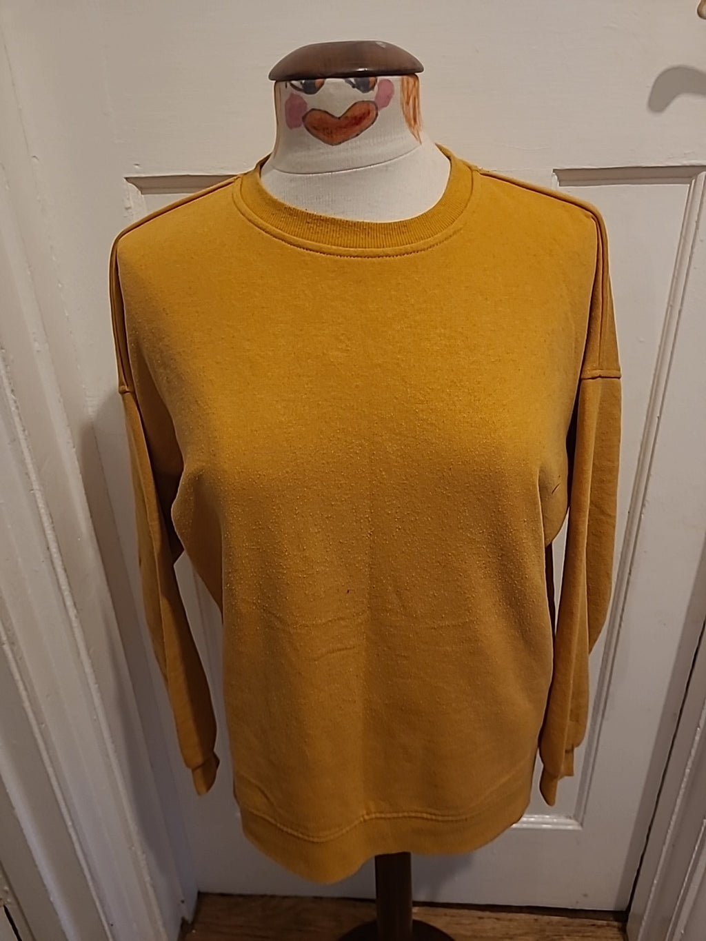Ladies New Look Size 10 Orange Pullover Jumper