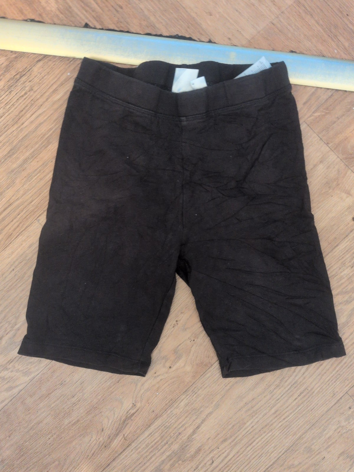 10-12 Years Black Biker Shorts Girls