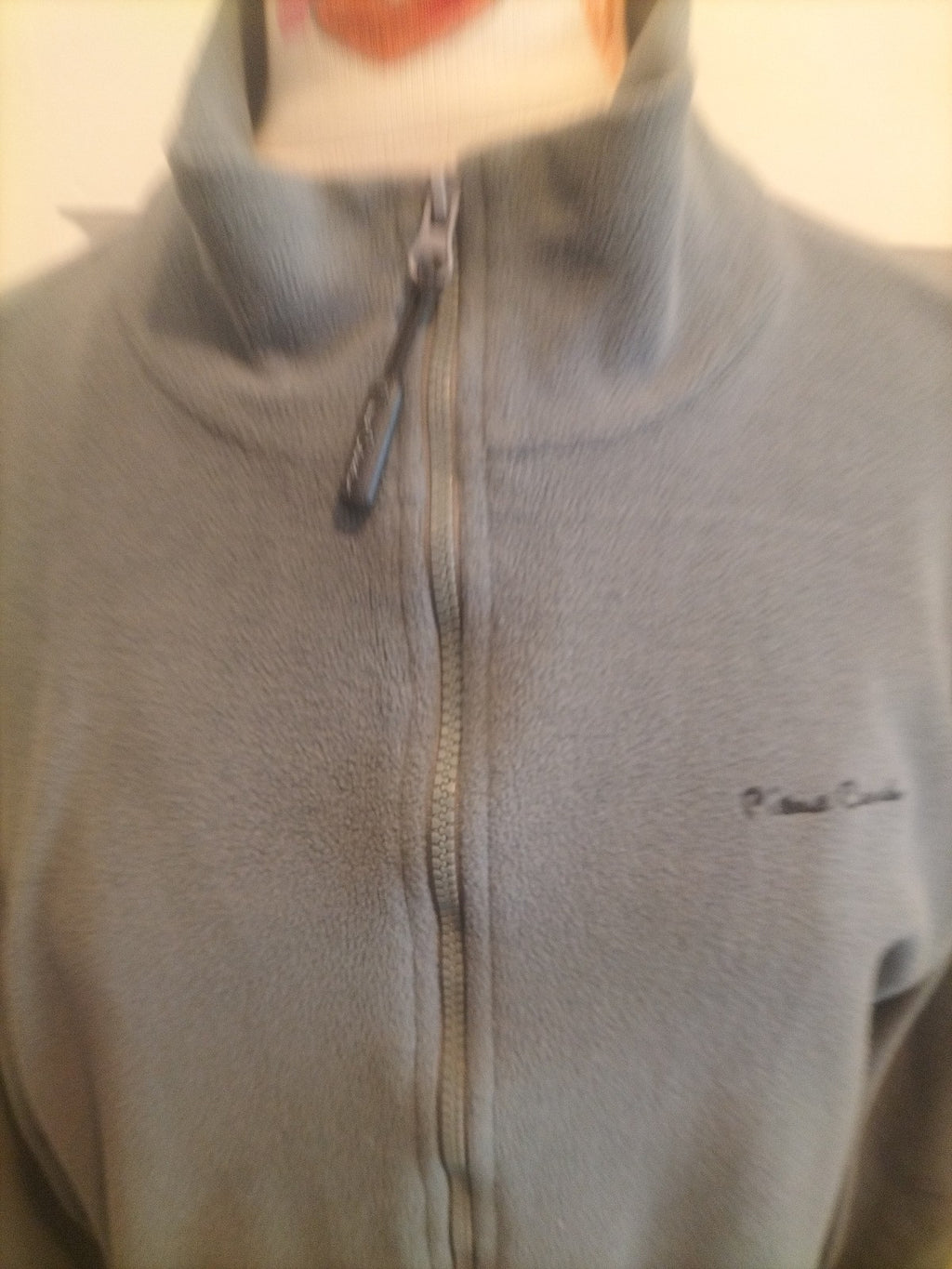 Mens Pierre Cardin Size Medium Grey Zip Through Jacket