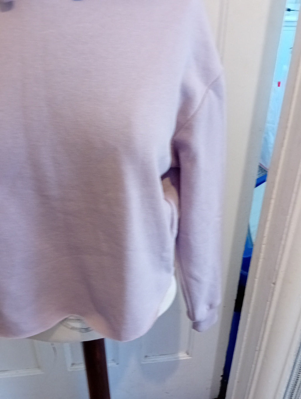 Girls New Look Age 12-13 Years Lilac Pullover hoodie