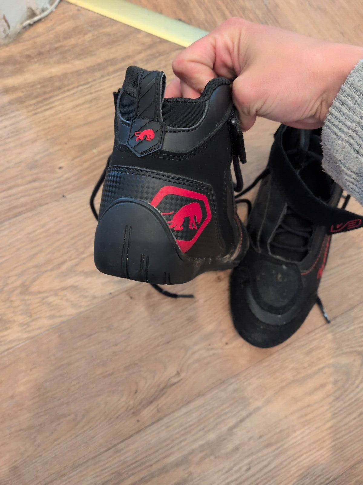 Black EU 40 High Ankle Trainers