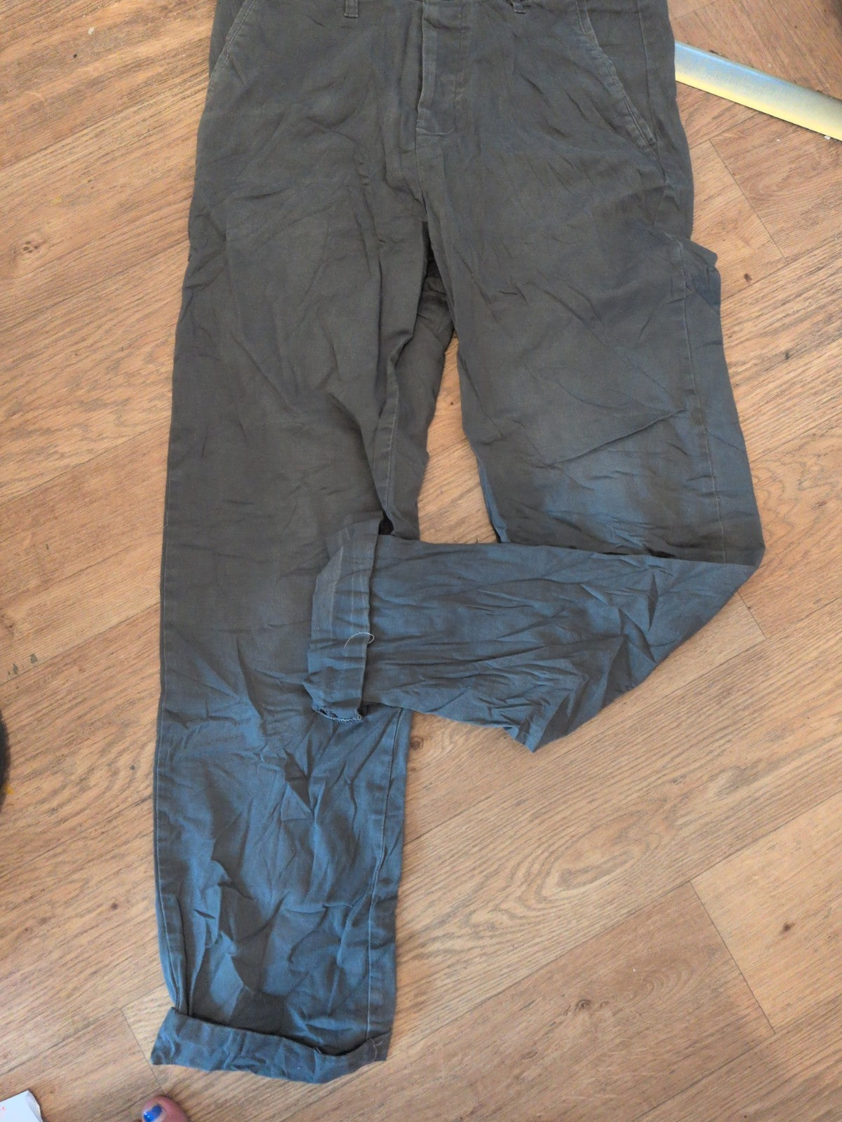 ASOS 32x32 Dark Grey Straight Leg Jeans