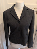 Ladies Next 14 Grey Flecked Lined Padded Blazer