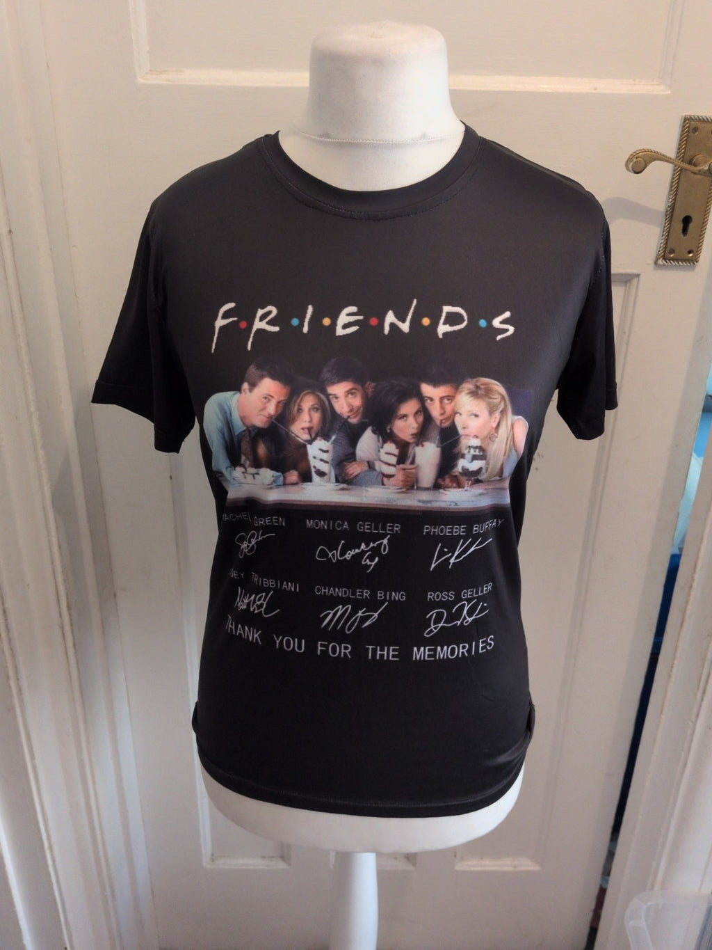 Ladies Small Friends Print Short Sleeve T-shirt