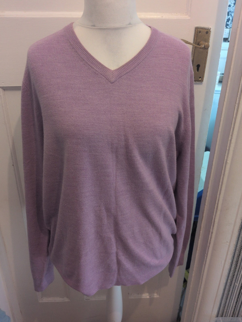 Atlantic Bay Super Soft Large Purple Pullover Jumper
