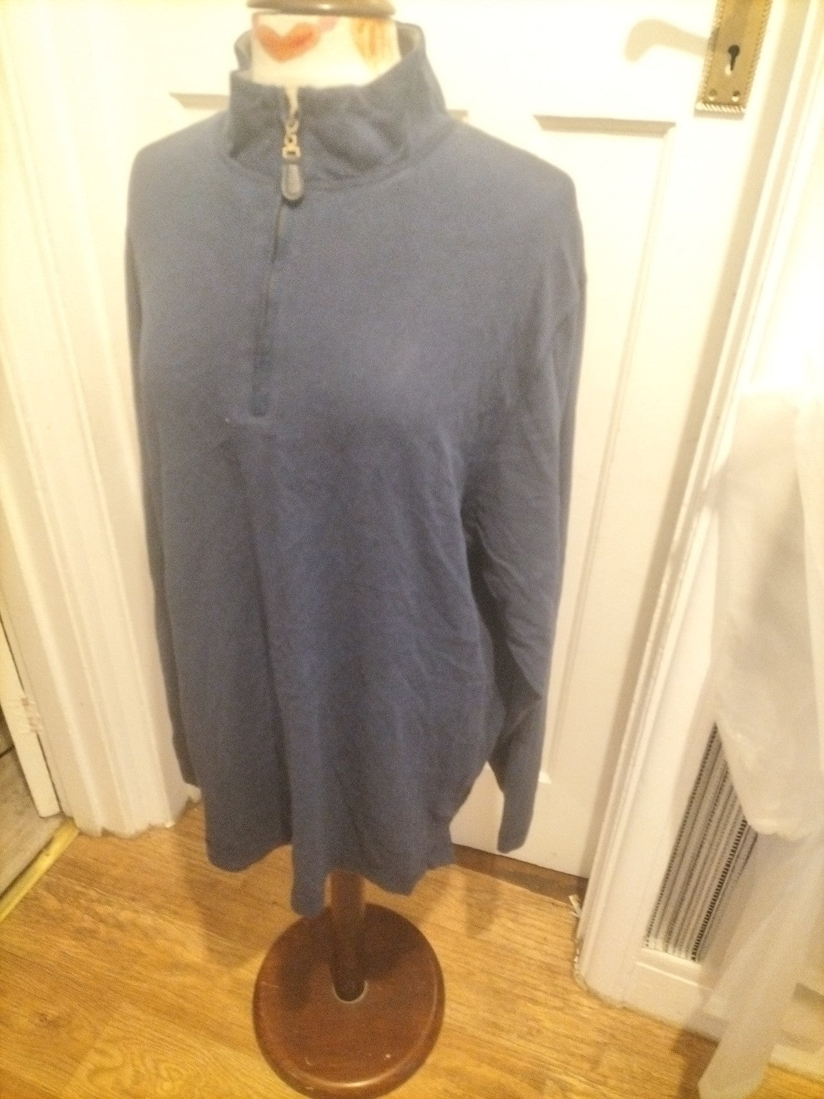 Mens Blue Harbour Size XL Navy Long Sleeved Pullover Jumper
