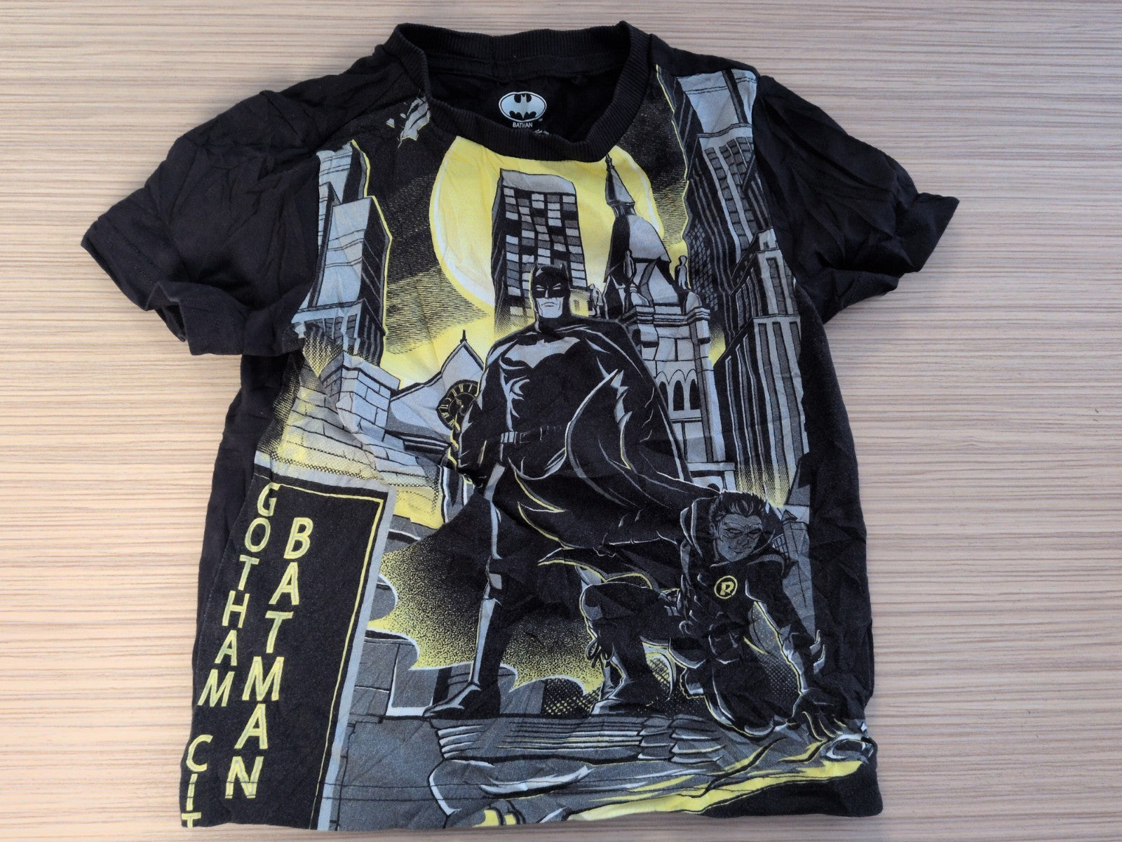 F&F 3-4 Years Batman Short Sleeve T-shirt