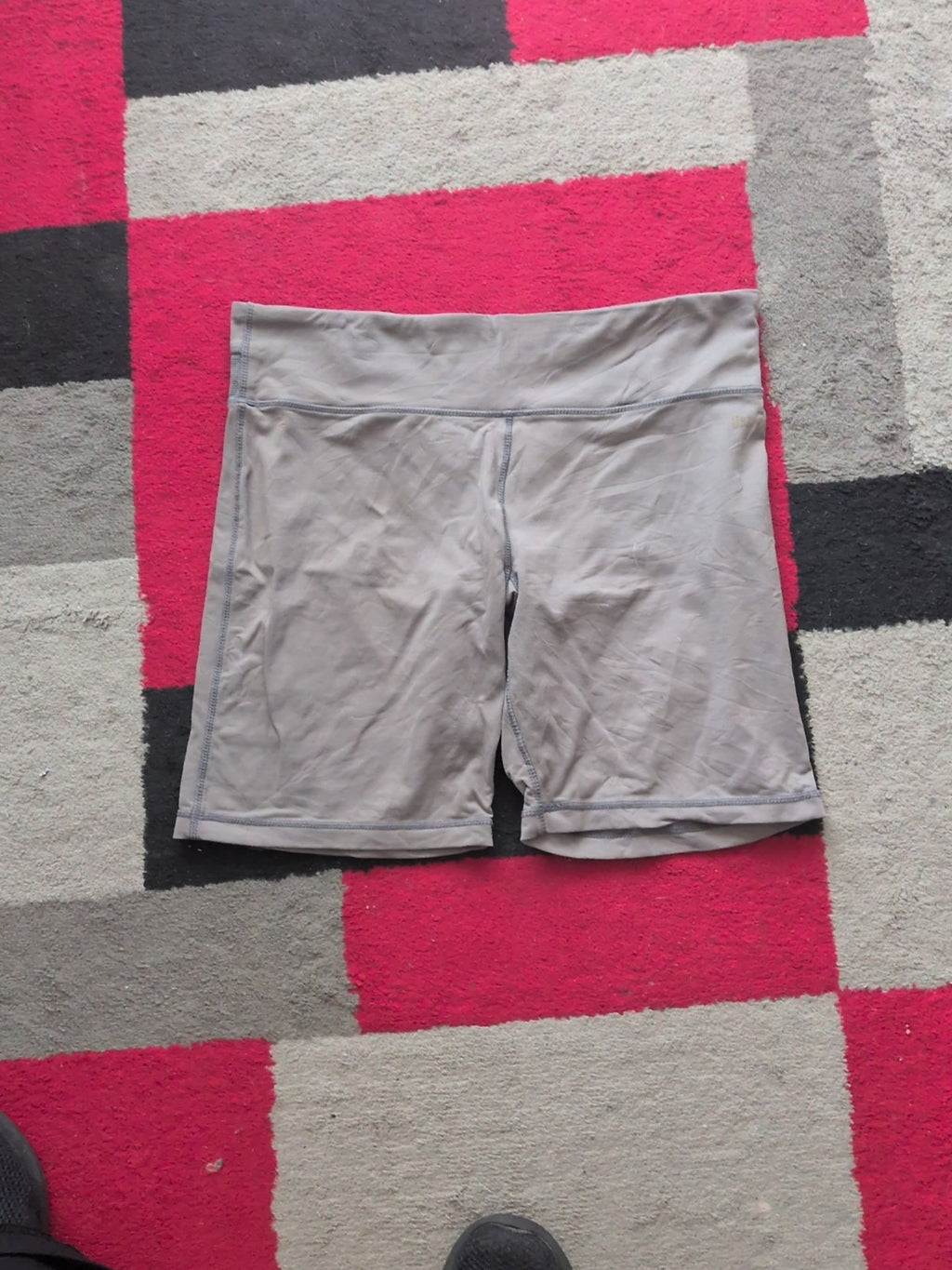 USA Pro 14 Fitness Grey Biker Shorts