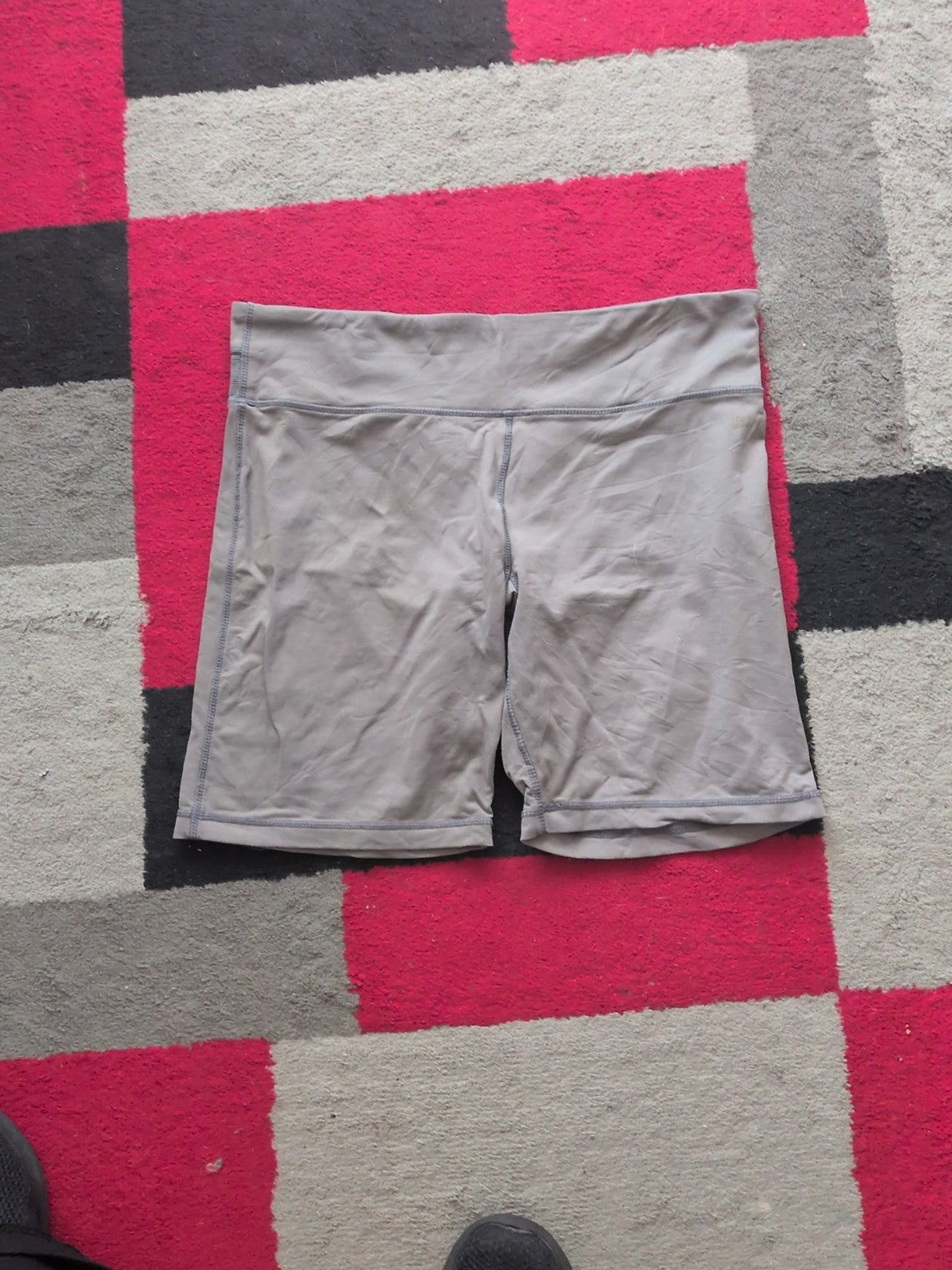 USA Pro 14 Fitness Grey Biker Shorts