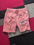 Girls Trapstar Size 13/14 Pink Sweat Shorts Signs Of Bobbling